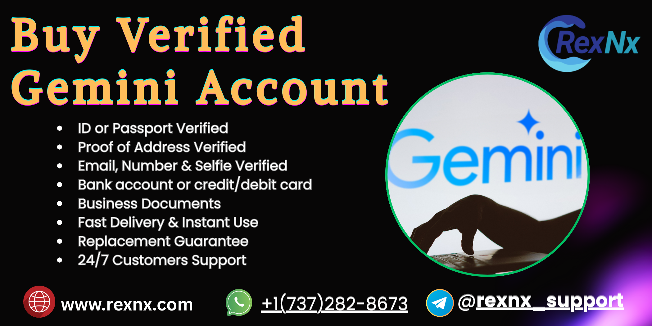 Buy Verified Gemini Account
