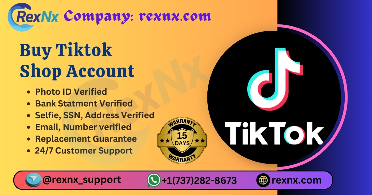 Buy Tiktok Shop Account