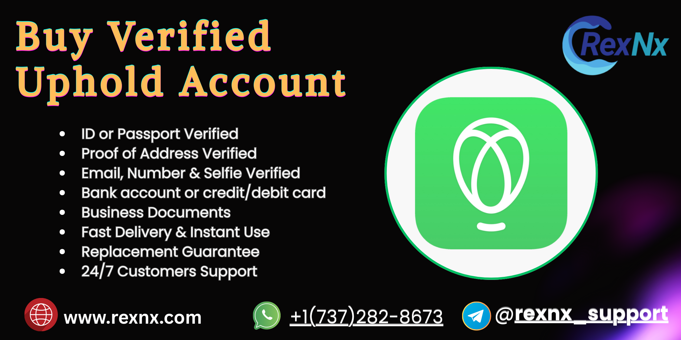 Buy Verified Uphold Account